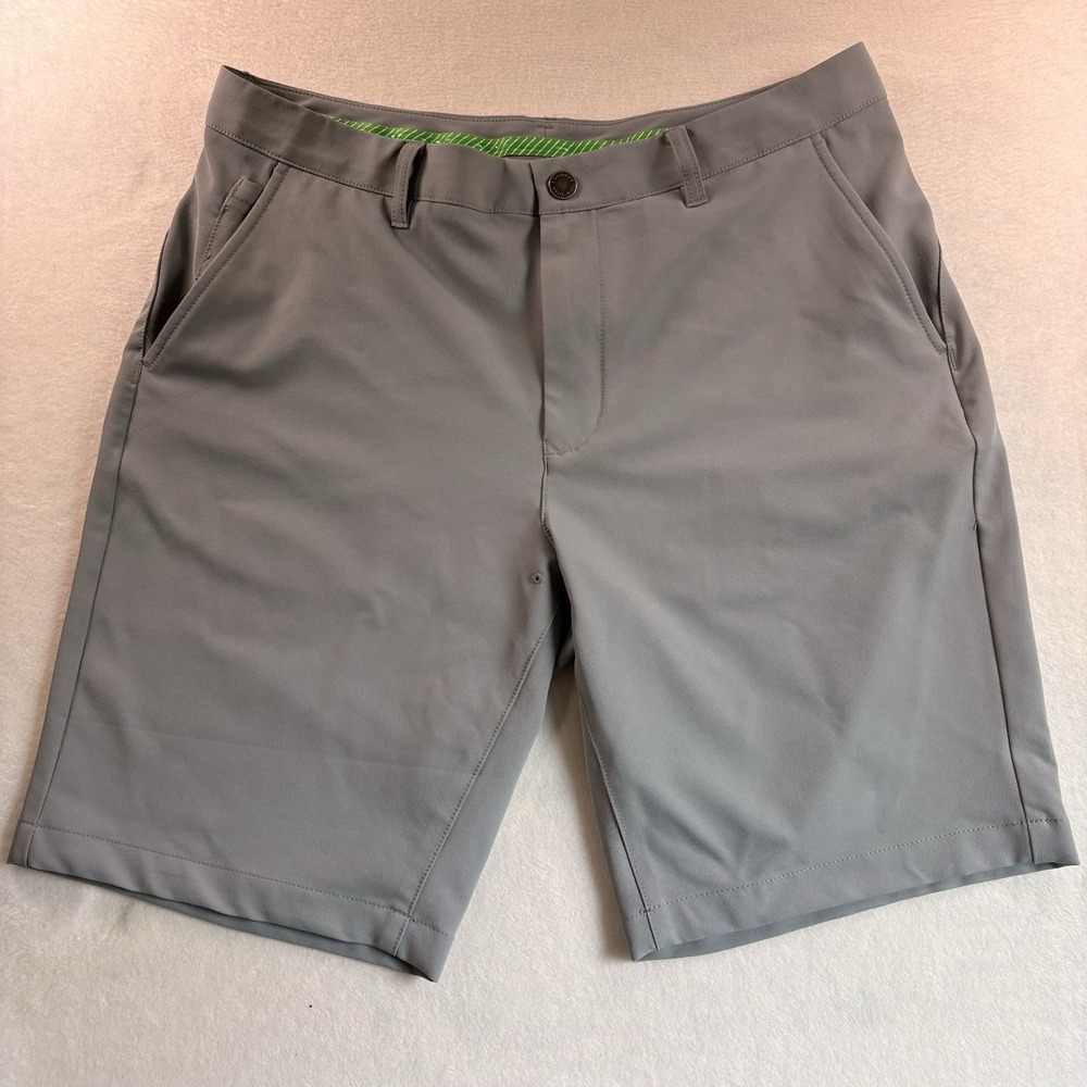 Bonobos Golf Shorts Mens 35 Gray Performance Stretch 10" Inseam GWB00021D-GY272